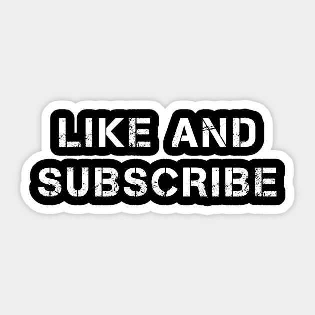 Like and Subscribe Sticker by PallKris